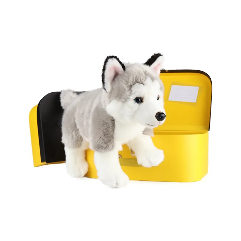 NATIONAL GEOGRAPHIC Animal National Geographic Box Included Dog Collection Plush Toy Dolls Plush Doll-7