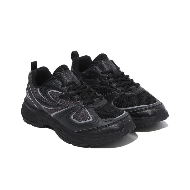 FILA Ray Anti Slip Wear Resistant Low Top Casual Shoes Unisex Black-2