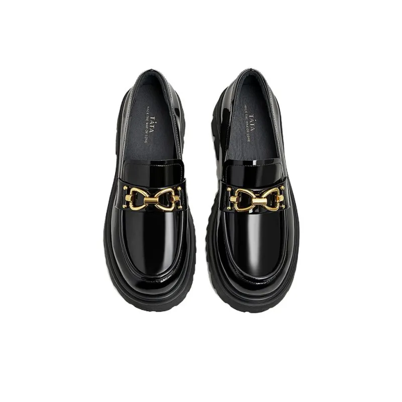 TATA Loafers Women's Black/Black Beige-3