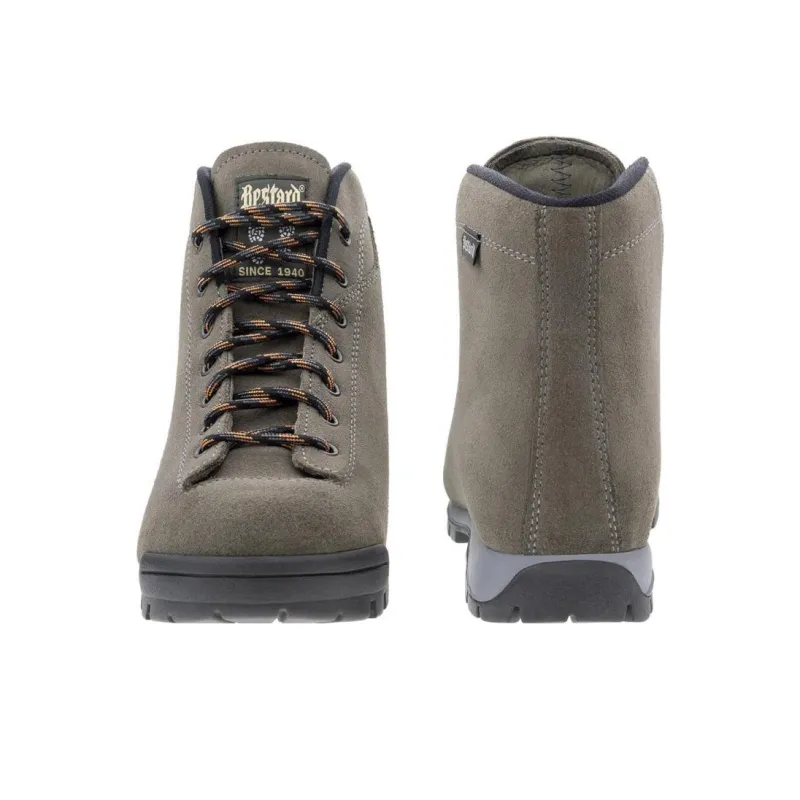 Bestard Confort Shock-absorbing And Waterproof Mid-Top Outdoor Shoes Unisex Gray Green-3