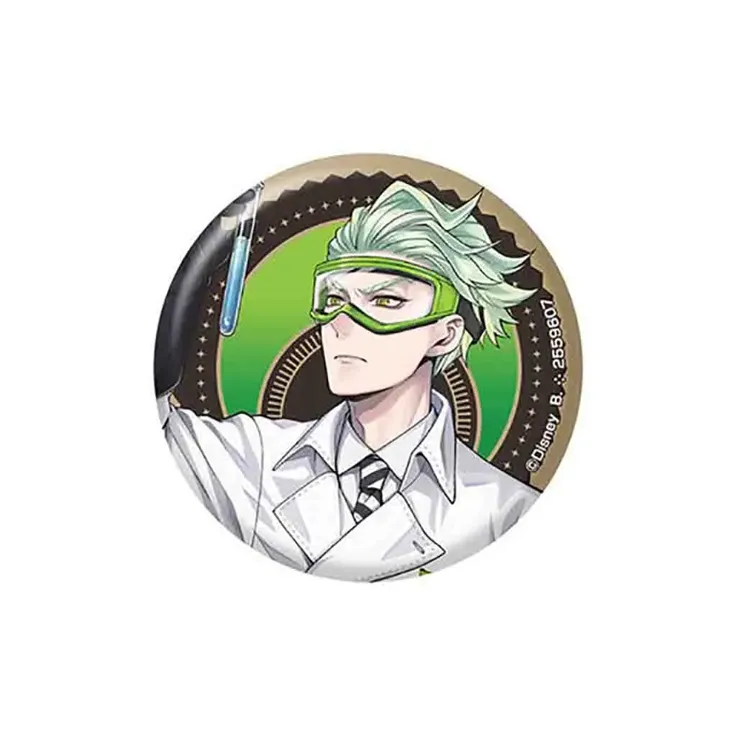 Disney Twisted Wonderland Experimental Server Capsule Toy Badge Sixth Edition Floyd Leech IP Merch-10