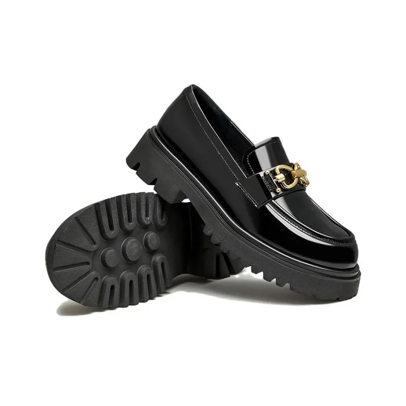 TATA Loafers Women's Black/Black Beige-14