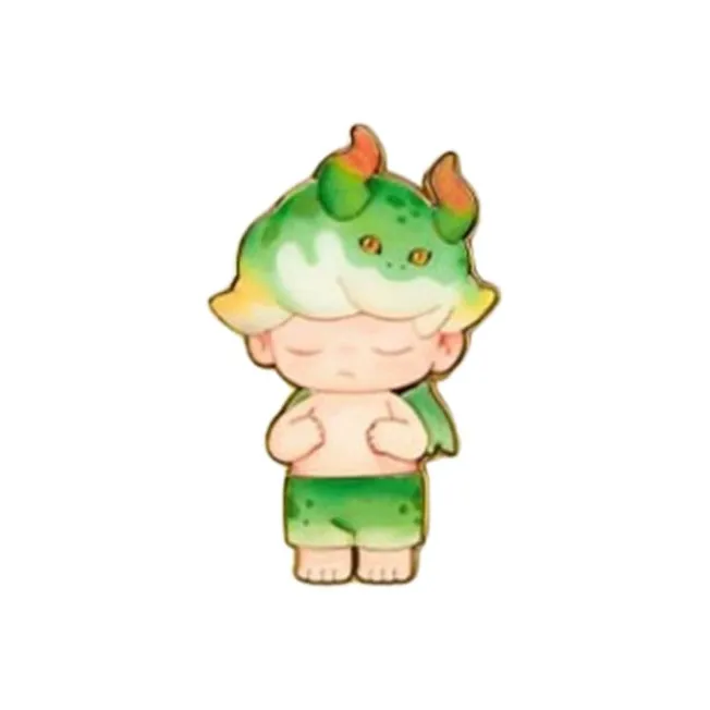 POP MART DIMOO Classic Reproduction Collection Badge Brooch Blind Box Products Single Mystery Box/Full Box 12 Pcs-14