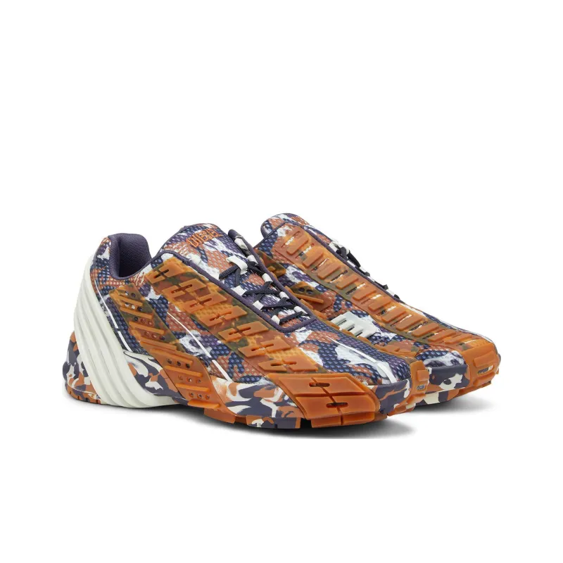 DIESEL S-Prototype Anti-Slip Wear-Resistant Low-Top Casual Shoes Men's Brown Blue White-1