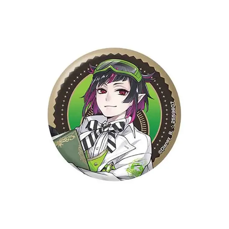 Disney Twisted Wonderland Experimental Server Capsule Toy Badge Sixth Edition Floyd Leech IP Merch-9