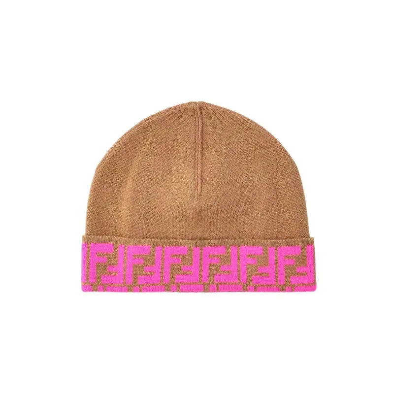 FENDI Ff Motif Reversible Beanie-0