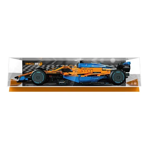 LIGHT YOUR BRICKS Le100 Compatibility Building Block 42141 McLaren F1 Formula Racing Display Case Model Accessories