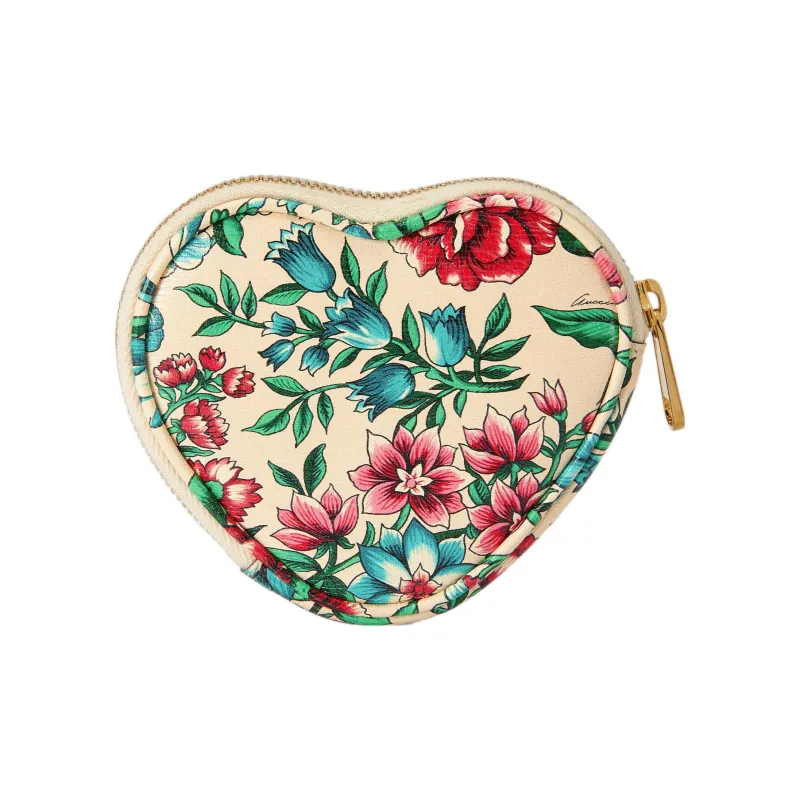 GUCCI Ophidia Leather Key Pouch Women's Multicolor-3