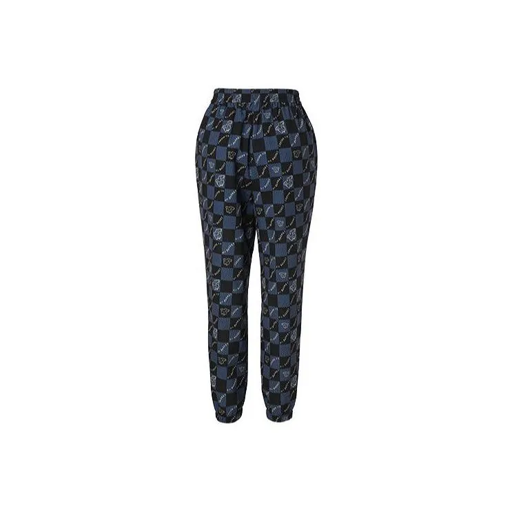 XII BASKET Casual Pants Women's Navy Blue-1