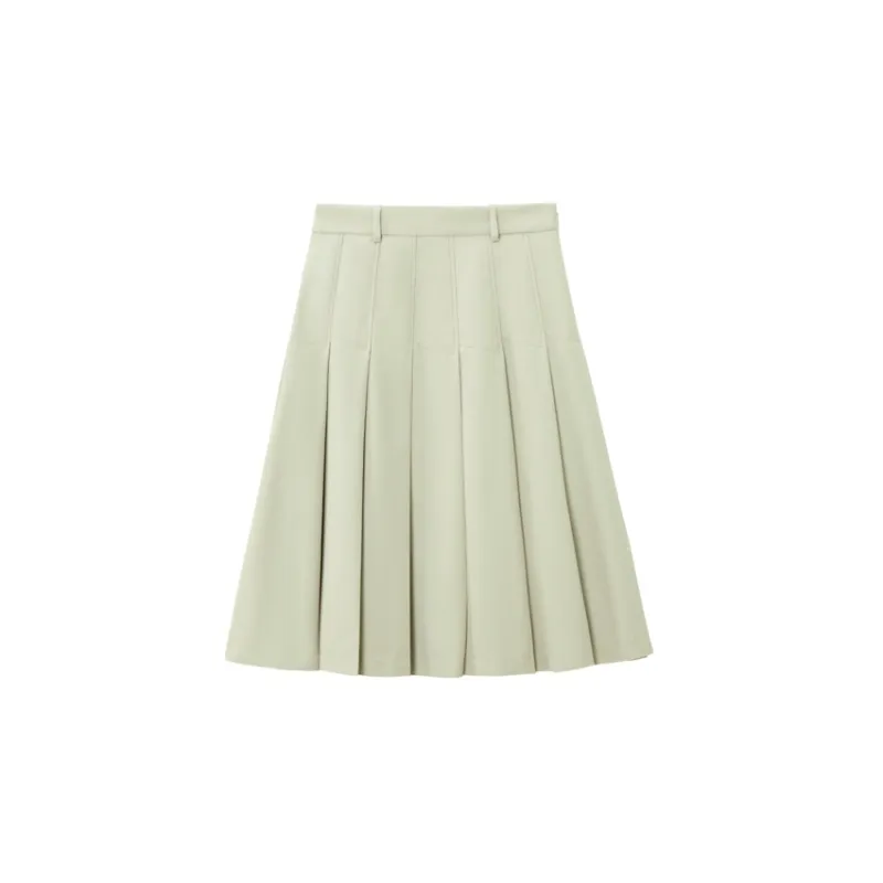 OVV Casual Long Skirts Women's Green Gray 16-1