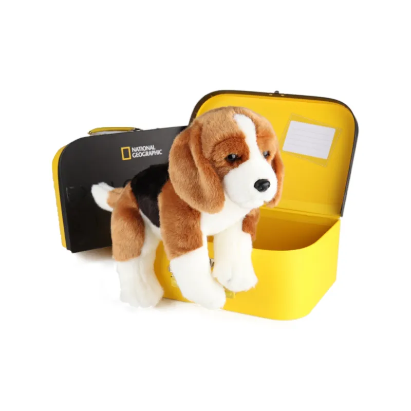 NATIONAL GEOGRAPHIC Animal National Geographic Box Included Dog Collection Plush Toy Dolls Plush Doll-28