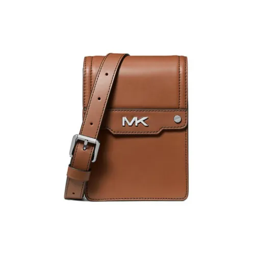 MICHAEL KORS Varick Leather Smartphone Crossbody Bag