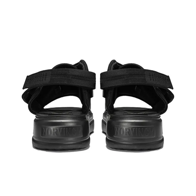 NORVINCY Sports Hook-and-Loop Mid-Top Beach Sandals Unisex-3
