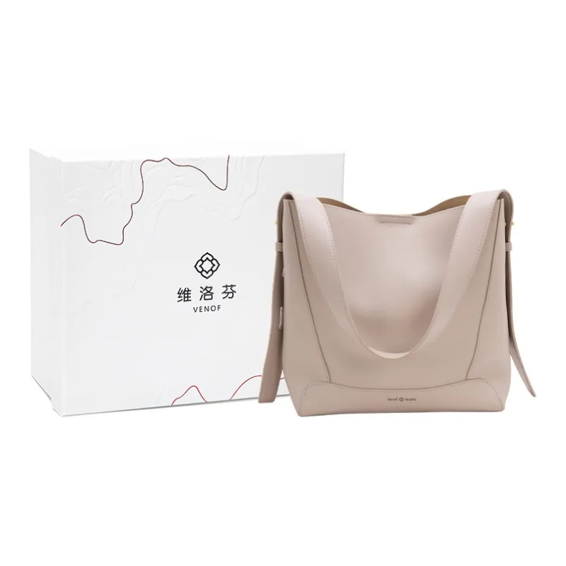 VENOF Cow Leather Tote Bag, Shopping Bag, Bucket Bag, Shoulder Bag Regular Women's Multicolor-21