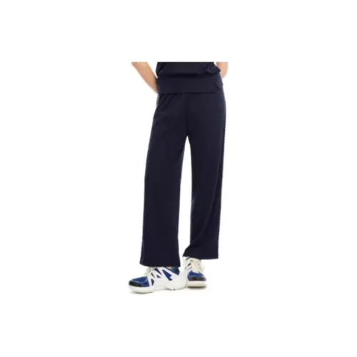 XII BASKET Casual Pants Women's Navy Blue