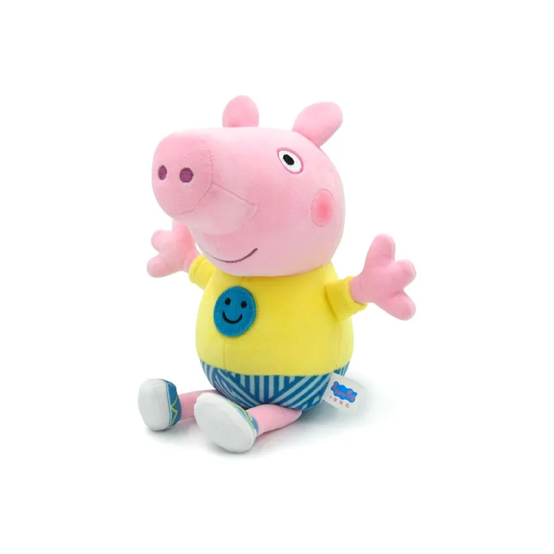 Peppa Pig Striped Peppa George Dolls Plush Doll 30cm High-2