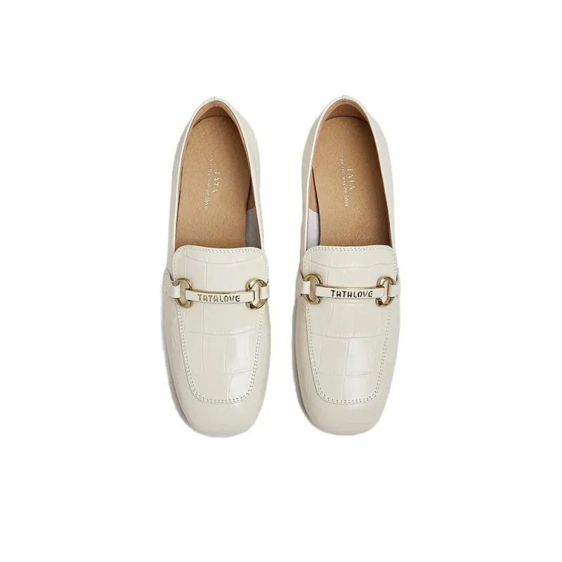 TATA Loafers Women's Ecru/Black-3