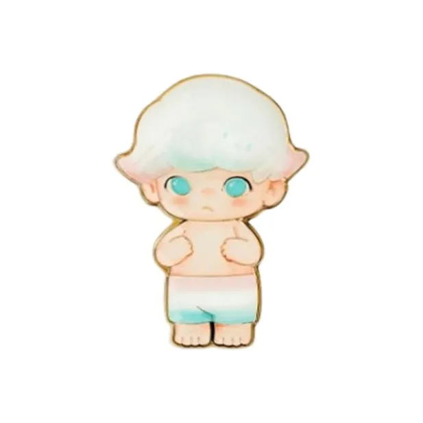 POP MART DIMOO Classic Reproduction Collection Badge Brooch Blind Box Products Single Mystery Box/Full Box 12 Pcs-3