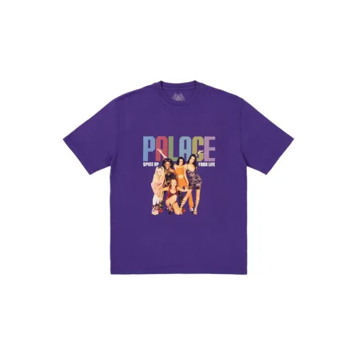 PALACE FW23 Fall/Winter Collection T-Shirts Unisex Purple