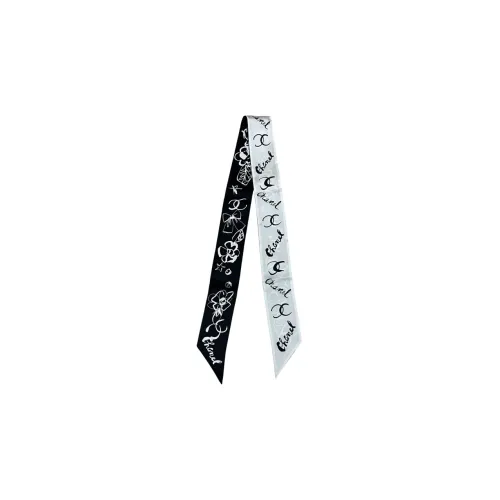 CHANEL Silk Scarves Women's Multicolor