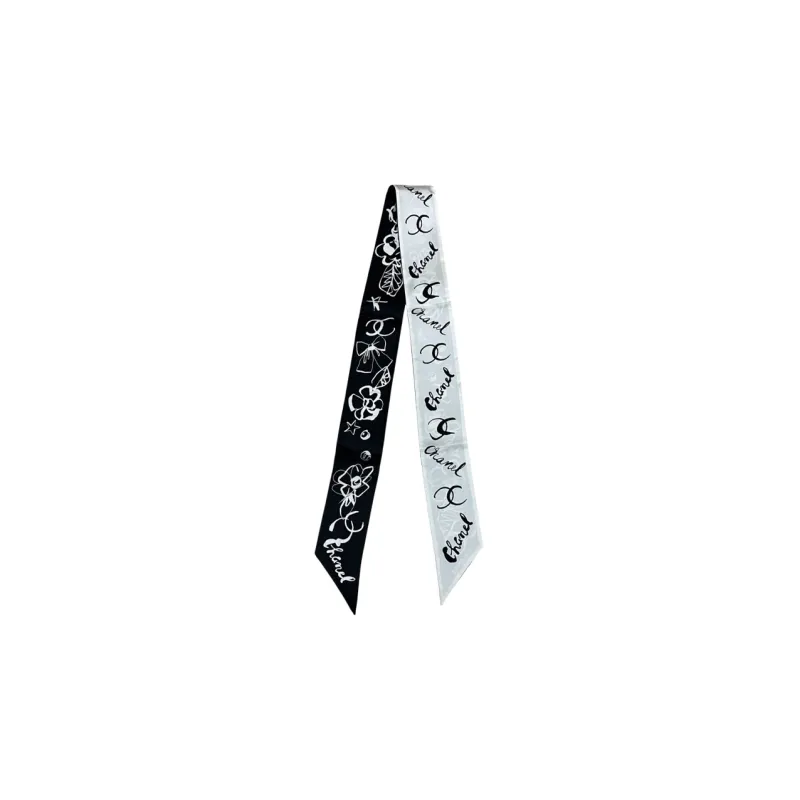 CHANEL Silk Scarves Women's Multicolor-0