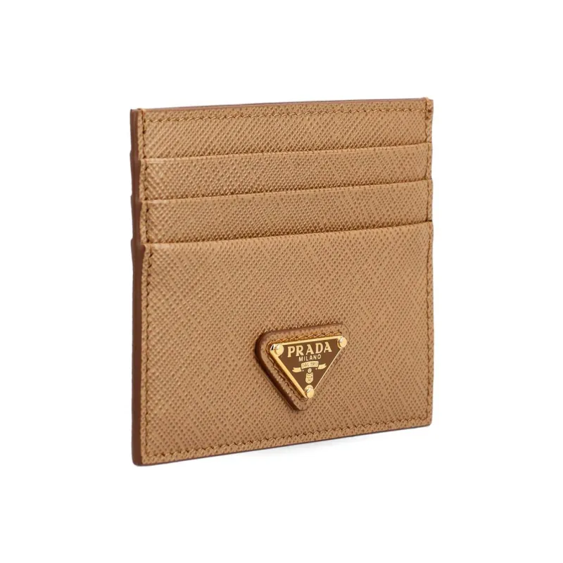 PRADA Cow Leather Wallet Regular Women's Yellow-1