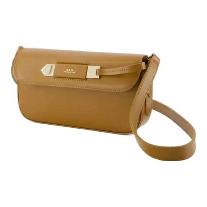 A.P.C Charlotte Leather Shoulder Bag-3
