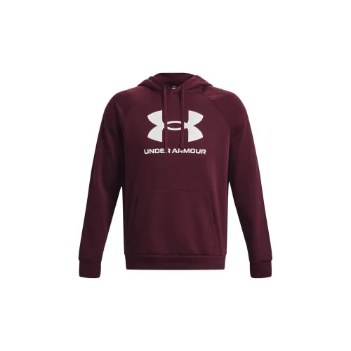 Under Armour Rival Fleece Sweatshirts Men Purple