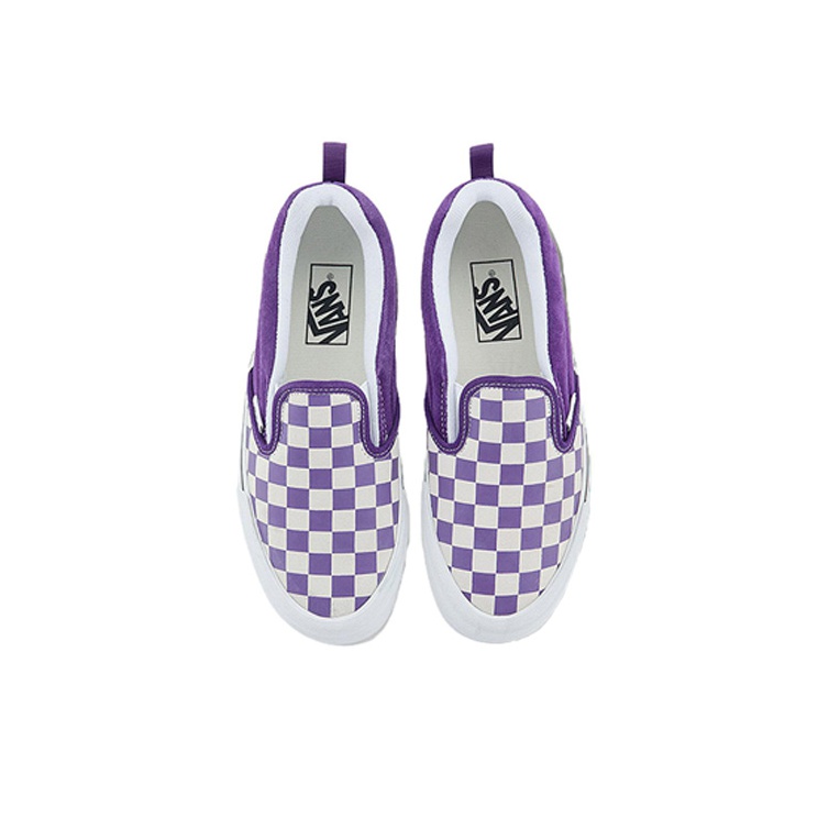 VANS★KNU SLIP CHECKERBOARD★兼用★PURPLE/WHITE Vans Classic Slip-On 'Color Theory Checkerboard Purple' US M