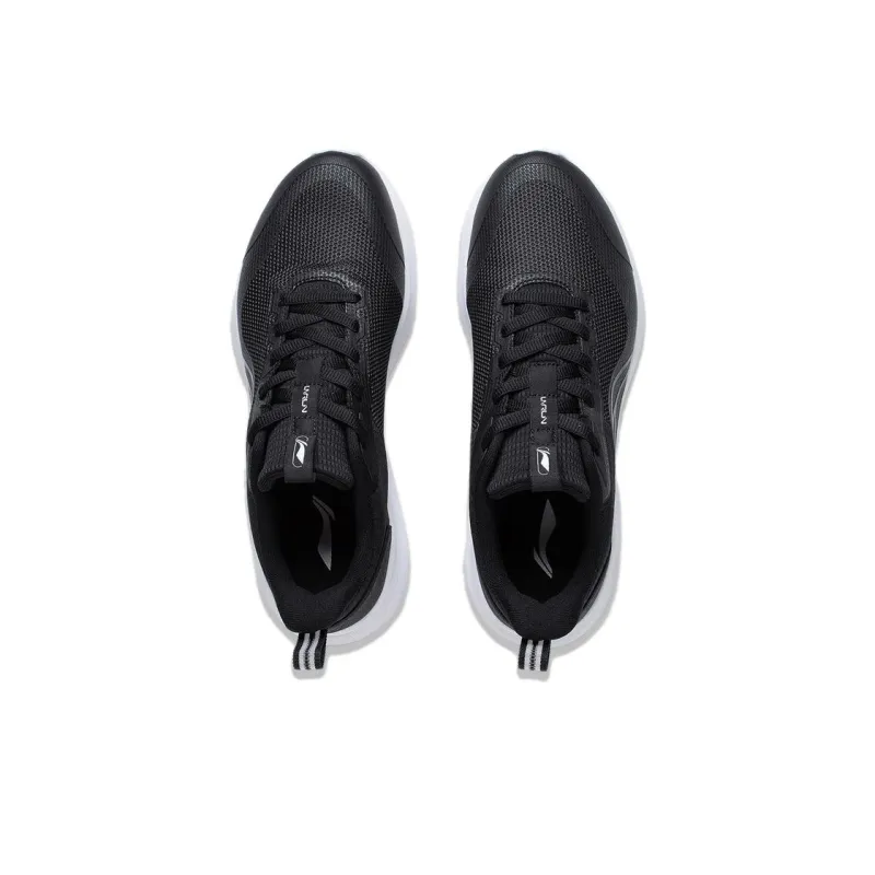 LINING Take A Dip Running Shoes Men Low Top Black White-3