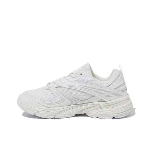 FILA Interrun Cushioning Wear Resistant Low Top Casual Shoes Unisex White
