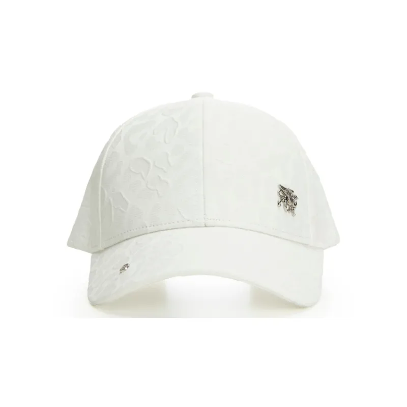 RARE Cotton Baseball Caps Unisex White-4