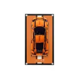 Porsche 911GT3 Wall-Mounted Back Panel (Building Blocks Not Included)