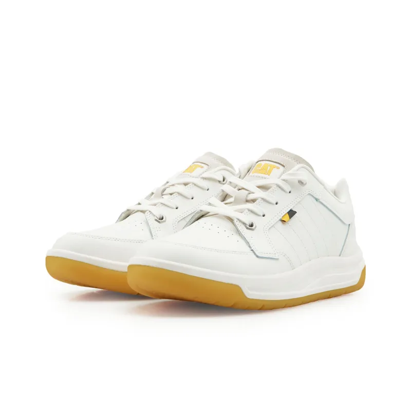 CAT Anti Slip And Wear Resistant Breathable Low Top Outdoor Shoes Men's White-1