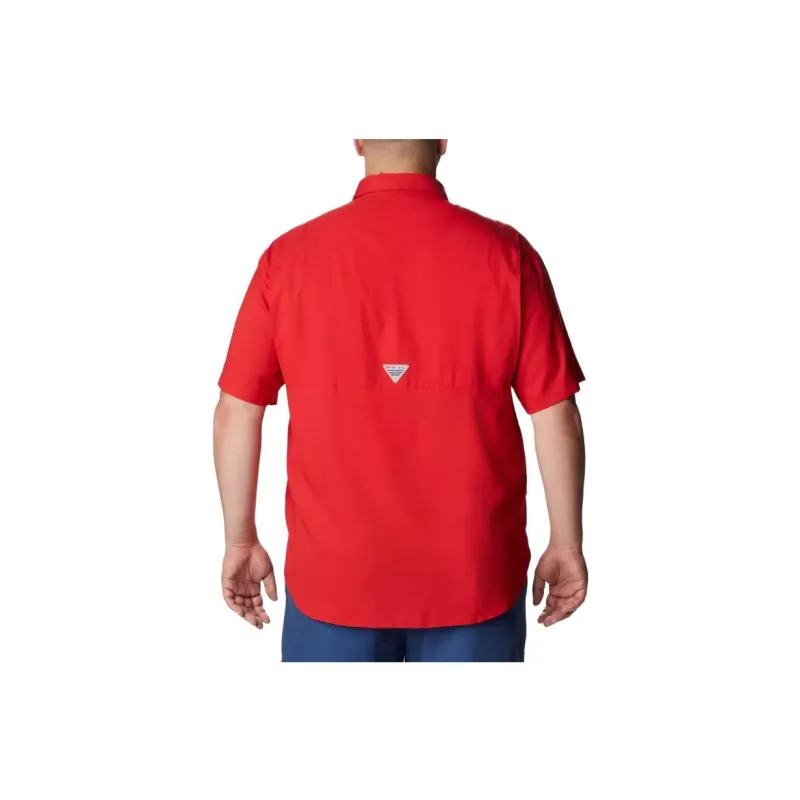 Columbia PFG Tamiami Shirts Men Red-1