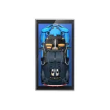 Bugatti Wall-Mounted Display Case (Building Blocks Not Included)