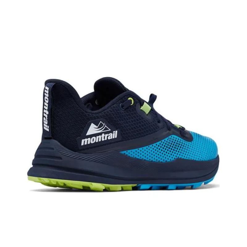 Columbia Montrail Breathable Low Top Outdoor Shoes Men's Blue Black-4