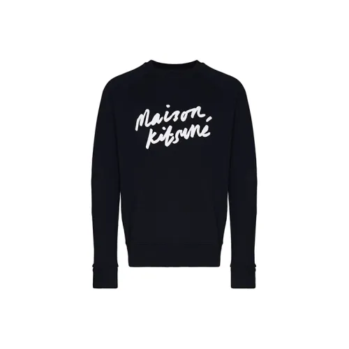 Maison Kitsune Sweatshirts Men Black