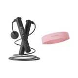 Starry Black[Dual-Purpose+Pink Sports Hair Band]