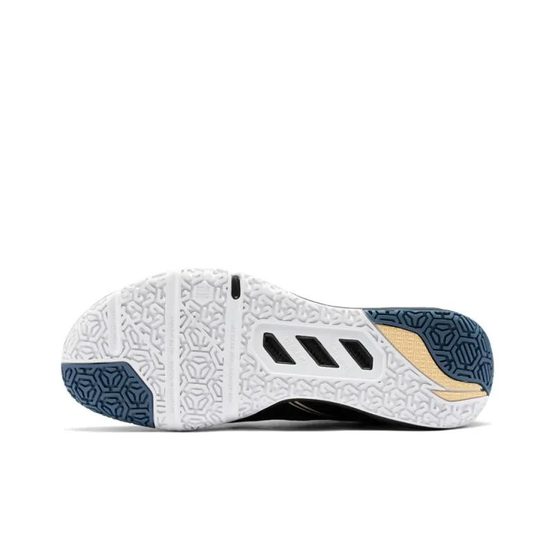 LiNing ⅡPRO Cushioned Slip Resistant Abrasion Resistant Low Top Badminton Shoes Men's Black Blue-3