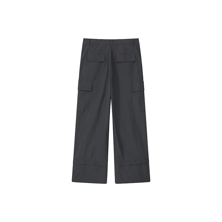 YOSHIYOYI Cargo Pants Men Dark Gray-1