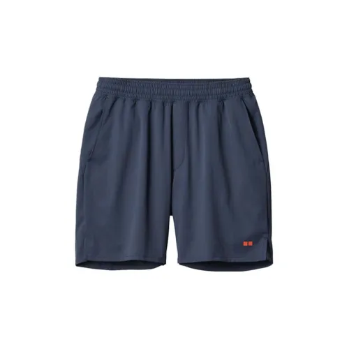 Jw Anderson UNIQLO X JW Anderson X Federer Co-branded Series Casual Shorts Men Navy Blue