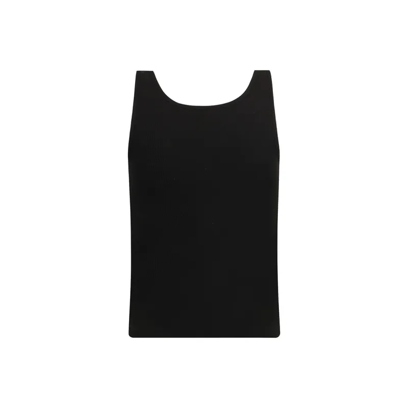 Valeria Obbaco SS23 Tank Tops Women's Black-1