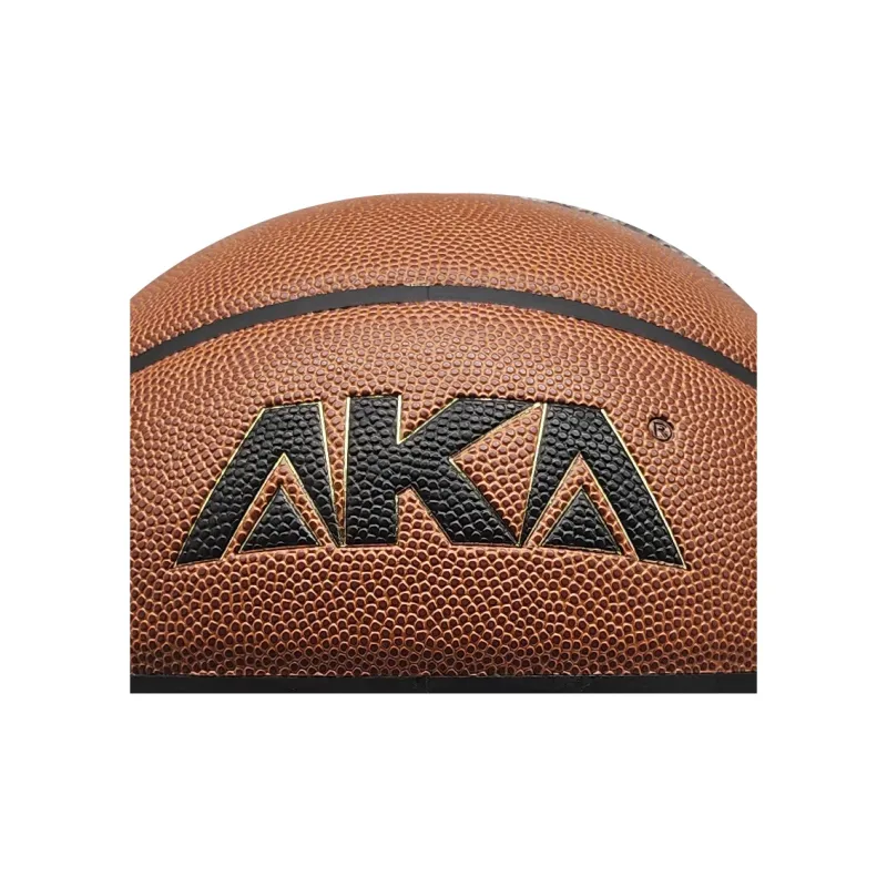 AKA PU Basketball Dark Brown Size 7 Ball Training Unisex-4