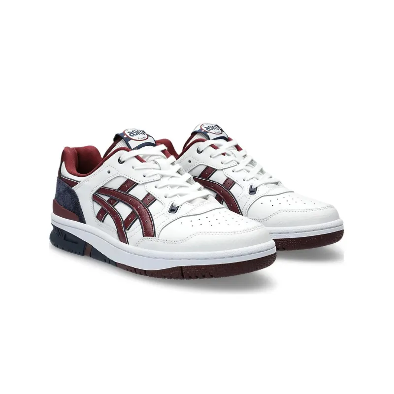 Asics EX89 White Port Royal Burgundy-2