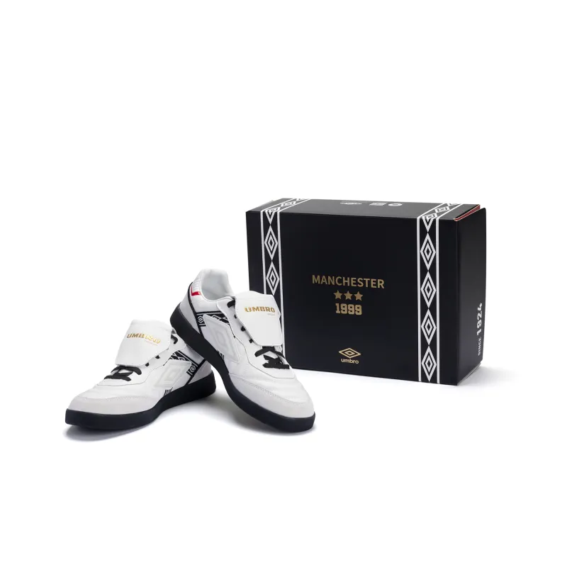 Umbro Speciali Red Diamond Classic Collection Cushioning Low-Top Skateboard Shoes Men's White-0