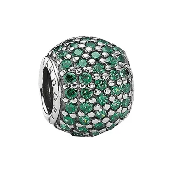 Pandora 925 Sterling Silver Jewelry Accessories Unisex Green