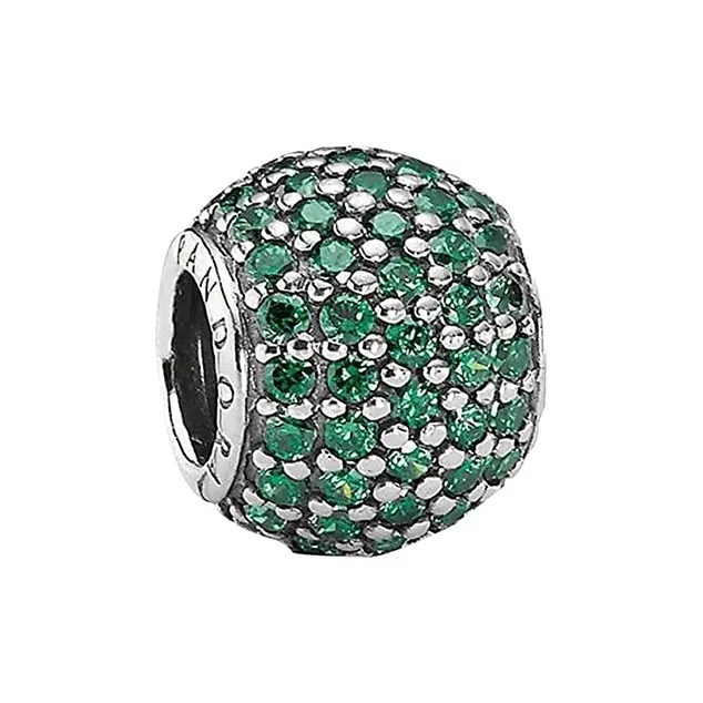 Pandora 925 Sterling Silver Jewelry Accessories Unisex Green-0