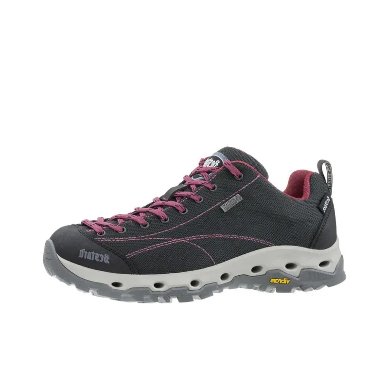 Bestard Rando Air Lady Cushioning Wear-Resistant Low-Top Outdoor Shoes Unisex Black Purple-0