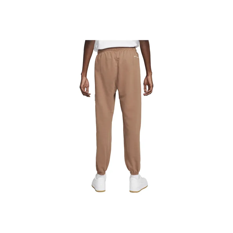 Nike Knitted Sweatpants Men Light Brown-1